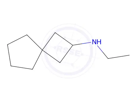 Chemical structure of N-ethylspiro[3.4]Octan-2-amine