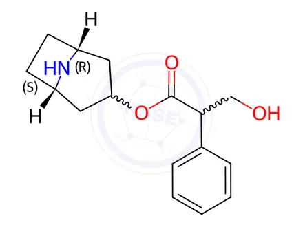 Chemical structure of Atropine sulfate EP Impurity B