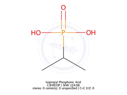 Chemical structure of Isopropyl Phosphonic Acid