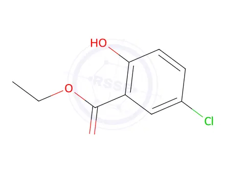 Chemical structure of 5-Chlorosalicylic Acid Ethyl Ester