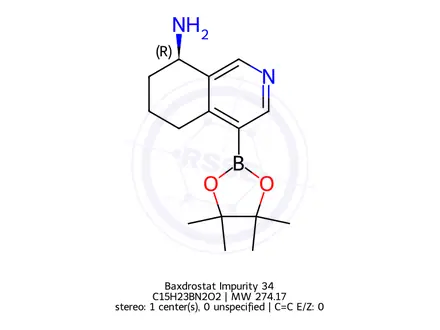 Chemical structure of Baxdrostat Impurity 34