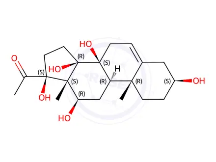 Chemical structure of Deacylmetaplexigenin