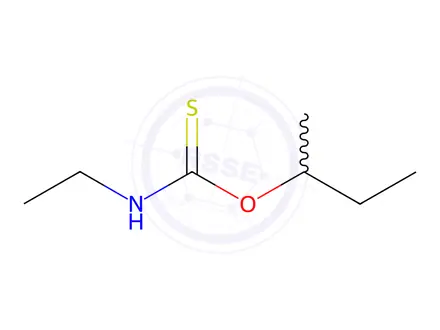 Chemical structure of O-sec-Butyl ethylcarbamothioate