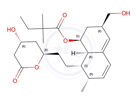Chemical structure of Simvastatin Impurity 31