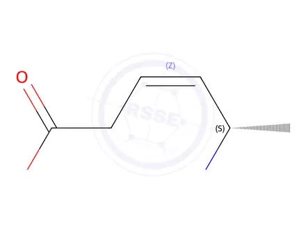 Chemical structure of (S,Z)-5-Aminohex-3-enoic acid
