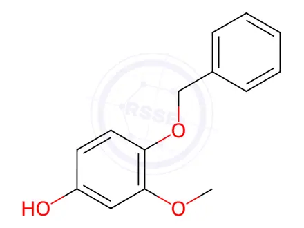 Chemical structure of 4-Benzyloxy-3-methoxyphenol