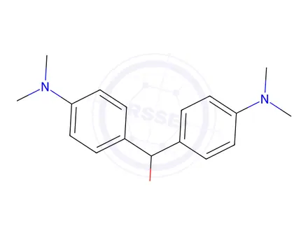 Chemical structure of 4,4'-(Ethoxymethylene)bis(N,N-dimethylbenzenamine)