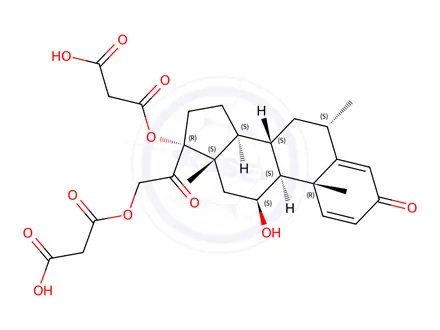 Chemical structure of Methylprednisolone Impurity 42