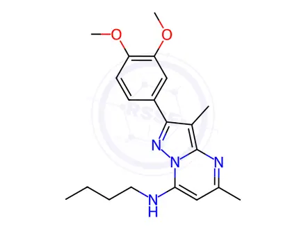 Chemical structure of T-00127-HEV1 Impurity 77