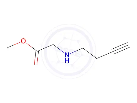 Chemical structure of Methyl but-3-yn-1-ylglycinate