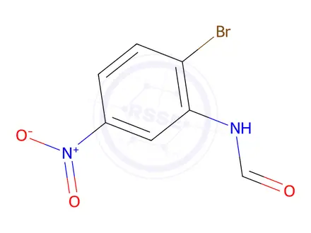 Chemical structure of N-(2-Bromo-5-nitrophenyl)formamide