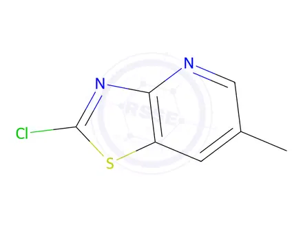 Chemical structure of 2-Chloro-6-methylthiazolo[4,5-b]pyridine