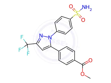 Chemical structure of Celecoxib Impurity 53
