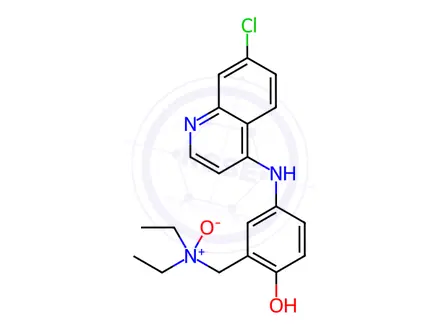 Chemical structure of Amodiaquine N-Oxide