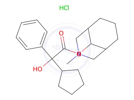 Chemical structure of Glycopyrrolate Impurity 82