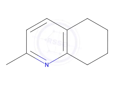 Chemical structure of 5,6,7,8-Tetrahydro-2-methylquinoline
