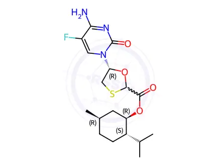 Chemical structure of Emtricitabine Impurity 20 (147126-75-8)