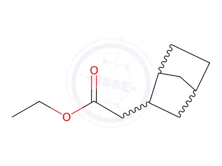 Chemical structure of ethyl bicyclo[2.2.1]hept-2-ylacetate
