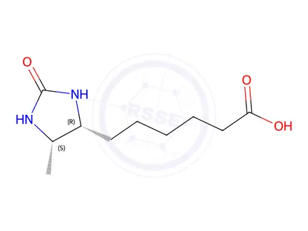 Chemical structure of D-Desthiobiotin