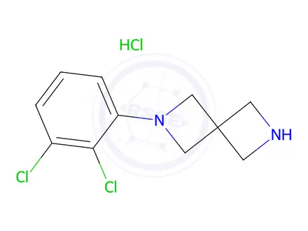 Chemical structure of 2-(2,3-Dichlorophenyl)-2,6-diazaspiro[3.3]Heptane hydrochloride