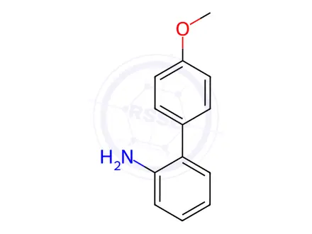Chemical structure of (4'-Methoxy-2-biphenylyl)amine hydrochloride