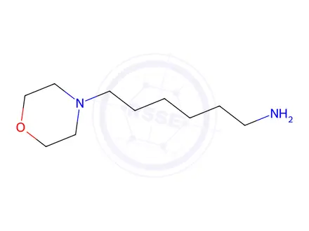 Chemical structure of 6-Morpholinohexan-1-amine