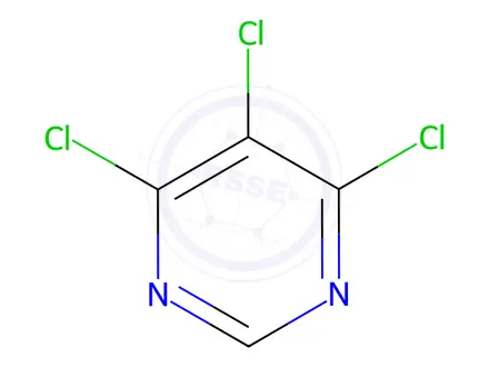 Chemical structure of 4,5,6-Trichloropyrimidine