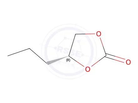 Chemical structure of (R)-4-propyl-1,3-dioxolan-2-one