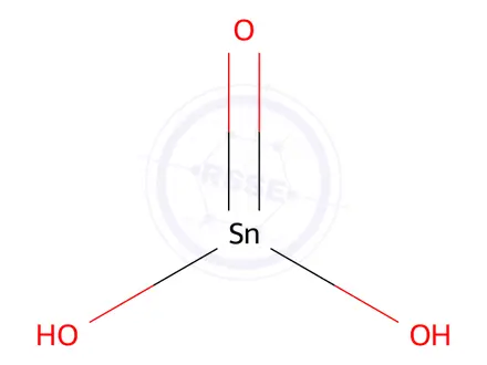 Chemical structure of Metastannic acid