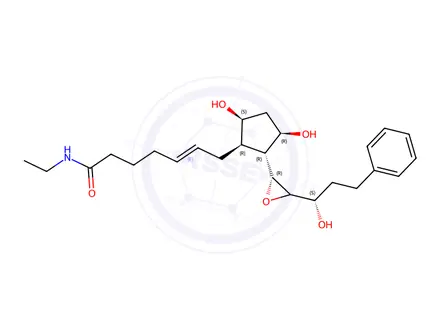 Chemical structure of Bimatoprost Impurity 23