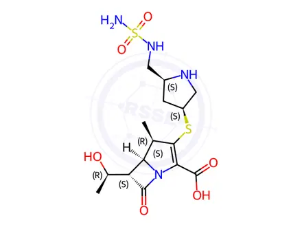 Chemical structure of Doripenem