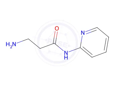 Chemical structure of 3-Amino-N-(pyridin-2-yl)propanamide Dihydrochloride