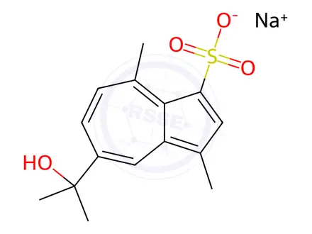 Chemical structure of Sodium Gualenate Impurity 19