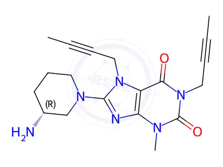 Chemical structure of Linagliptin Impurity 259