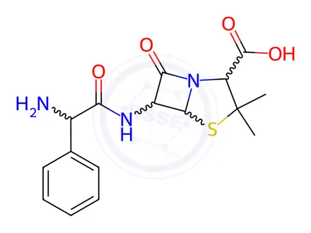 Chemical structure of Sulacillin