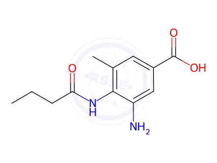 Chemical structure of Telmisartan Impurity 123