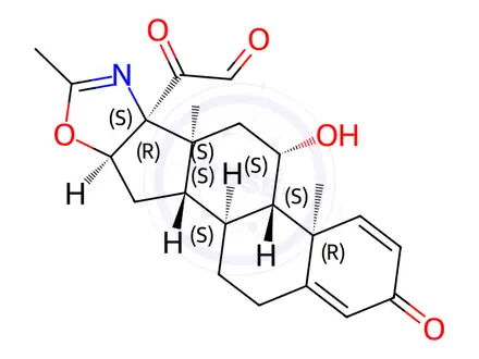 Chemical structure of Deflazacort Impurity 29