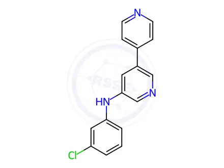 Chemical structure of N-(3-Chlorophenyl)-[3,4'-bipyridin]-5-amine