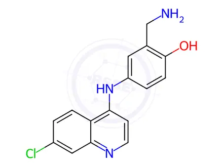 Chemical structure of Amodiaquine Impurity 7