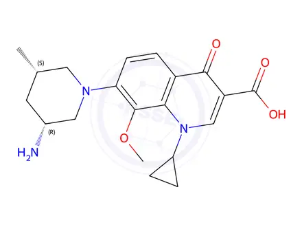 Chemical structure of Nemonoxacin Impurity 9