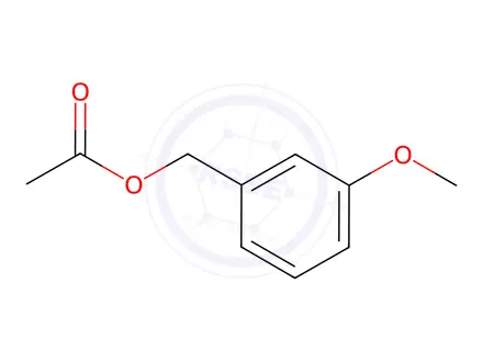 Chemical structure of 3-Methoxybenzyl acetate