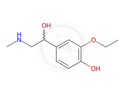 Chemical structure of Adrenaline Hydrochloride Impurity 144