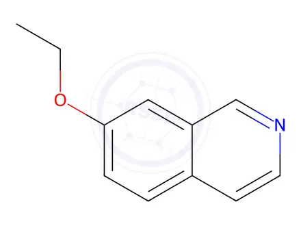 Chemical structure of Isoquinoline, 7-ethoxy-(9CI)