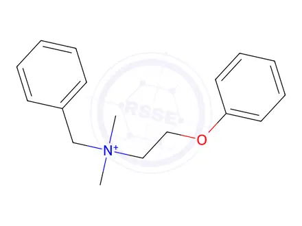Chemical structure of Bephenium chloride