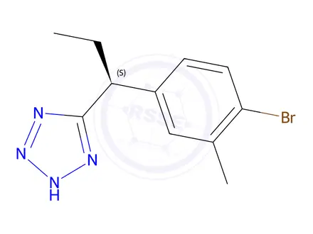 Chemical structure of Filgotinib Impurity 6