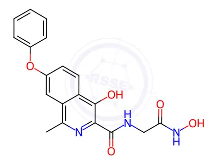 Chemical structure of Roxadustat Impurity 227
