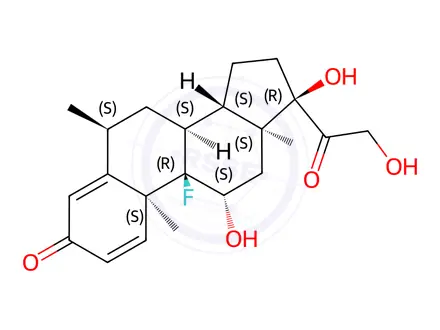 Chemical structure of Methylprednisolone Impurity 42