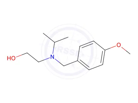 Chemical structure of 2-(Isopropyl(4-methoxybenzyl)amino)ethanol