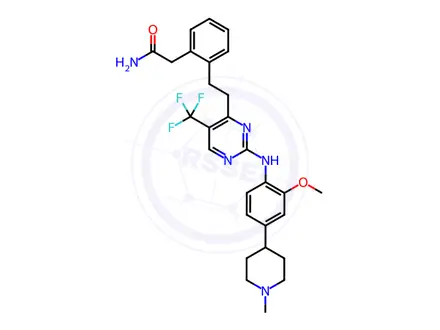 Chemical structure of AMP-945