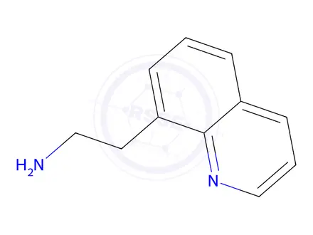 Chemical structure of 2-(quinolin-8-yl)ethan-1-amine